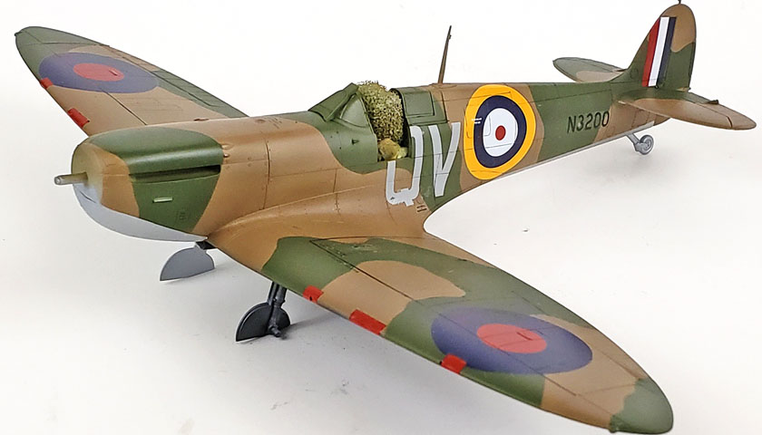 Tamiya’s 1/48 Spitfire Mk. I – It’s Black And White (And Silver, Green, And Brown, Too…)
