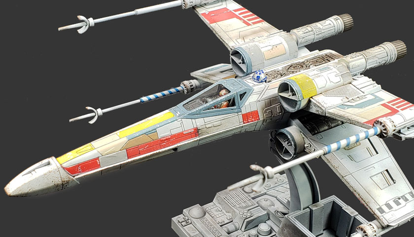 Bandai’s 1/72 Star Wars X-Wing Fighter: Dreams, Humility, And Blown Up Death Stars
